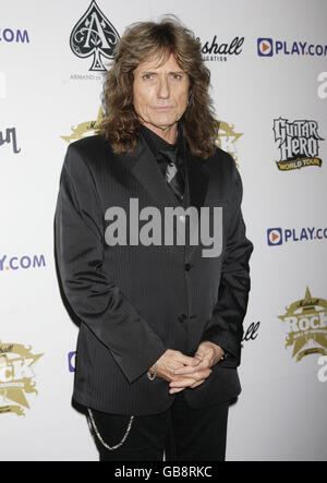 David Coverdale arriva al Classic Rock Roll of Honor Awards, Park Lane Hotel, nel centro di Londra. Foto Stock