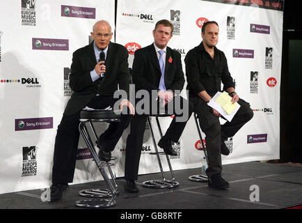 MTV Europe Music Video Awards 2008 Conferenza stampa - Liverpool Foto Stock