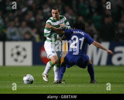 Soccer - UEFA Champions League - Gruppo E - Celtic v Manchester United - Celtic Park Foto Stock