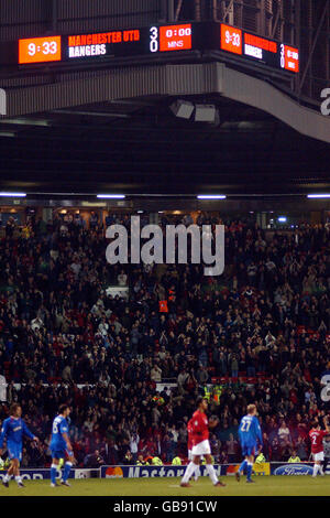 Soccer - UEFA Champions League - Gruppo E - Manchester United Rangers v Foto Stock