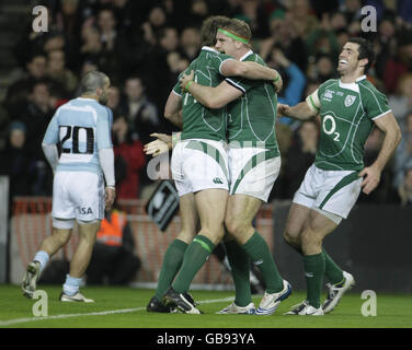 Rugby Union - Guinness Serie 2008 - Irlanda v Argentina - Croke Park Foto Stock