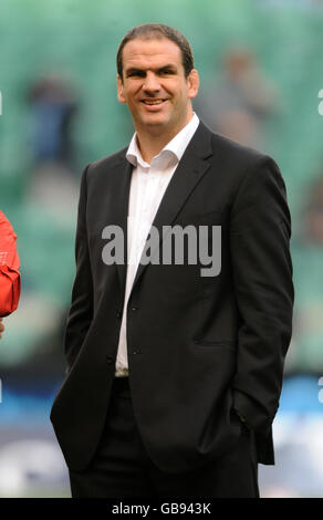 Rugby Union - Investec Challenge Series 2008 - Inghilterra / Sud Africa - Twickenham. Capo allenatore inglese Martin Johnson Foto Stock