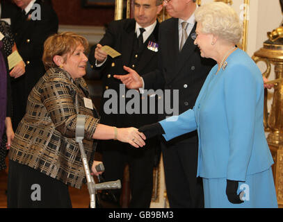 Ricevimento a Buckingham palace per i lavoratori del settore sanitario Foto Stock