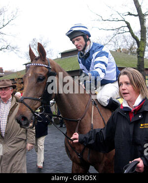 Corse di cavalli - Il Nord-ovest del Masters di Betfair Chase - Haydock Park Foto Stock