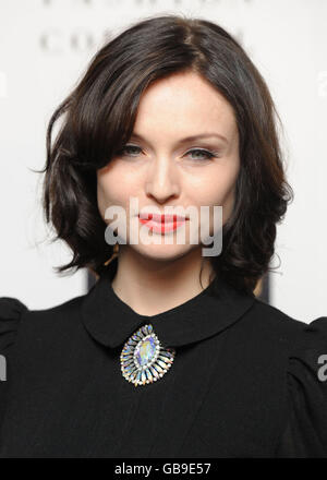 Sophie Ellis Bextor arriva per i British Fashion Awards 2008 alla Royal Horticultural Hall, 80 Vincent Square, Londra Foto Stock