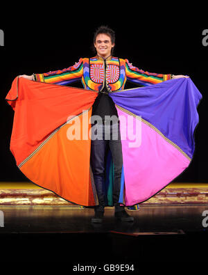 Gareth Gates Giuseppe e la sorprendente Technicolor Dreamcoat Photocall - Londra Foto Stock