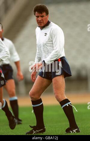 Calcio - Memorial Match - Kevin Keegan All-Stars v Liverpool - Don Valley Stadium, Sheffield. EMLYN HUGHES, EX LIVERPOOL Foto Stock