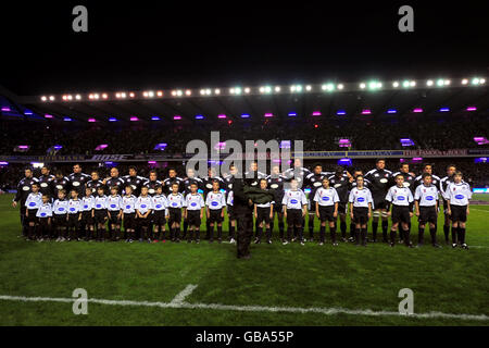 Rugby Union - 2008 Bank of Scotland Corporate Test d'Autunno - Scozia v Nuova Zelanda - Murrayfield Foto Stock