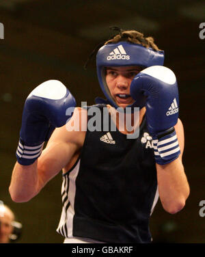 Boxing - 2008 European Boxing campionati - Semifinali - Greenbank Academy Foto Stock