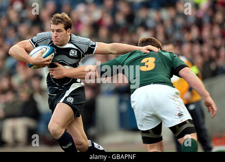 Rugby Union - 2008 Bank of Scotland Corporate Test d'Autunno - Scozia v Sud Africa - Murrayfield Foto Stock