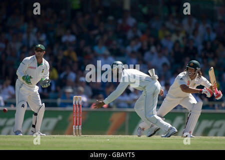 Cricket - 3 Serie mobile - Primo test - Australia v Sud Africa - WACA - Terza Giornata Foto Stock