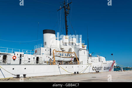 Florida, Key West, US Coast Guiard taglierina, USCGC Ingham Memorial Museum, servita 1936-1988 Foto Stock