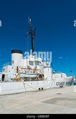 Florida, Key West, US Coast Guiard taglierina, USCGC Ingham Memorial Museum, servita 1936-1988 Foto Stock