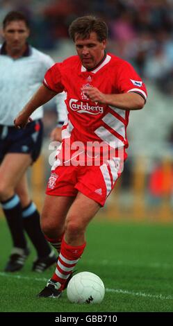 Calcio - Memorial Match - Kevin Keegan All-Stars v Liverpool - Don Valley Stadium, Sheffield. JAN MOLBY, LIVERPOOL Foto Stock