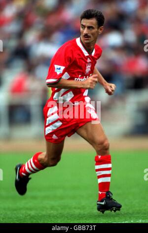 Calcio - Memorial Match - Kevin Keegan All-Stars V Liverpool - Don Valley Stadium, Sheffield. IAN RUSH, LIVERPOOL Foto Stock