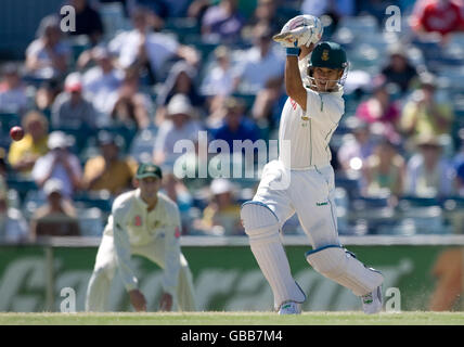 Cricket - 3 Serie mobile - Primo test - Australia v Sud Africa - WACA - Quinto Giorno Foto Stock