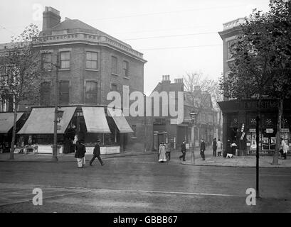 British Crime - omicidio - Chiswick omicidio - 1900 Foto Stock