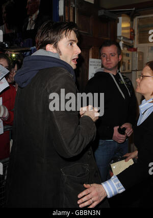 David Tennant la prestazione finale come frazione Foto Stock