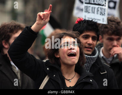 Università di Edimburgo protesta Foto Stock