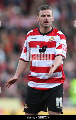 Calcio - fa Cup - quarto turno - Doncaster Rovers v Aston Villa - Keepmoat Stadium. Richard Wellens, Doncaster Rovers Foto Stock