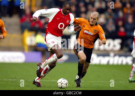 Calcio - Barclaycard FA Premiership - Wolverhampton Wanderers v Arsenal Foto Stock