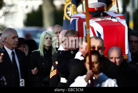 Funerale marino Foto Stock