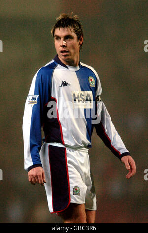 Calcio - fa Barclaycard Premiership - Blackburn Rovers / Newcastle United. Garry Flitcroft, Blackburn Rovers Foto Stock