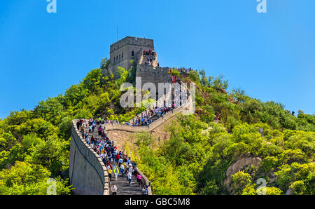 La Grande Muraglia della Cina Foto Stock