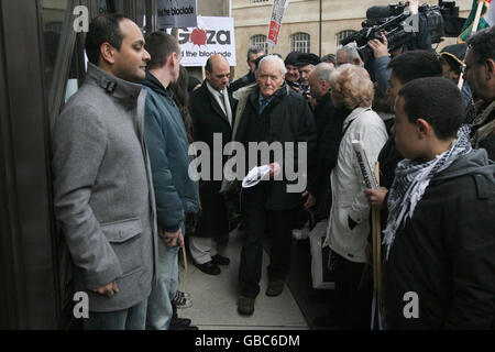 Conflitto di Gaza Foto Stock