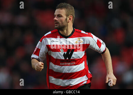 Calcio - Coca-Cola Football League Championship - Doncaster Rovers v Burnley - Keepmoat Stadium. Richard Wellens, Doncaster Rovers Foto Stock