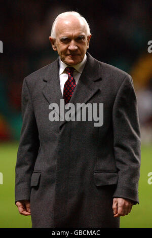 Calcio - Coppa UEFA - terzo turno - prima gamba - Celtic v FK Teplice. Brian Quinn, presidente celtico Foto Stock