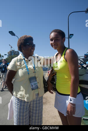 Tennis - Australian Open 2009 - Giorno 9 - Melbourne Park Foto Stock