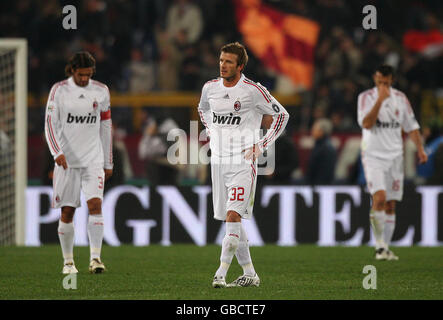 Calcio - Serie A - AS Roma v AC Milano - Stadio Olimpico Foto Stock
