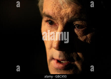 Gordon Brown incontra il presidente ucraino Foto Stock