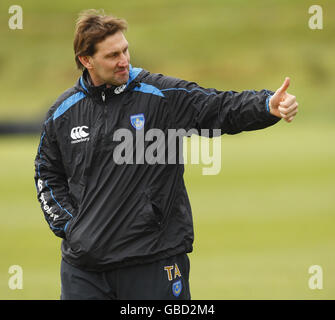 Calcio - Portsmouth sessione di formazione - Eastleigh Allenamento Foto Stock