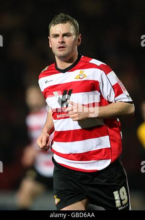 Calcio - Coca-Cola Football League Championship - Doncaster Rovers v Norwich City - Keepmoat Stadium. Richard Wellens, Doncaster Rovers Foto Stock