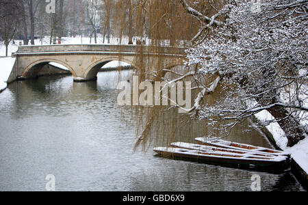 Clima invernale Foto Stock