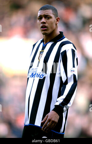 Calcio - Nationwide League Division Two - Notts County contro Plymouth Argyle. Mickael Antoine-Curier, Contea di Notts Foto Stock