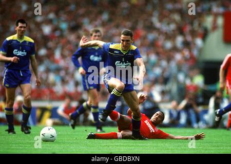 Calcio - FA Cup - finale - Liverpool v Wimbledon Foto Stock