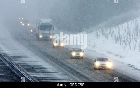 Clima invernale Foto Stock