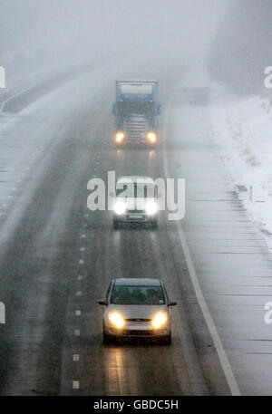 Clima invernale Foto Stock