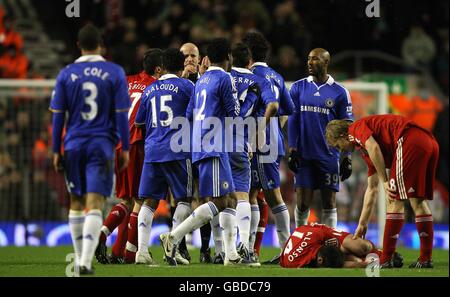 Calcio - Barclays Premier League - Liverpool v Chelsea - Anfield Foto Stock
