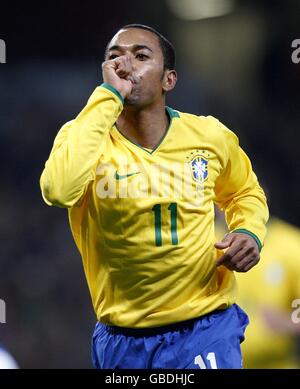 Calcio - amichevole internazionale - Italia v Brasile - Emirates Stadium Foto Stock