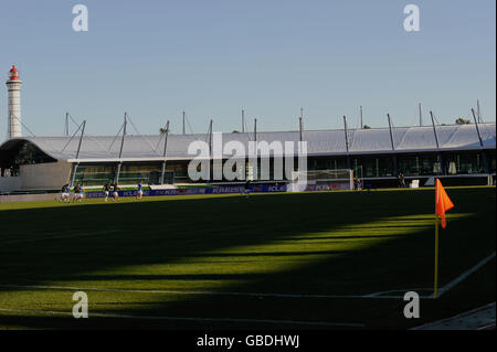 Calcio - amichevole internazionale - Galles v Polonia - Vila Real de Santo Antonio Complesso sportivo Foto Stock