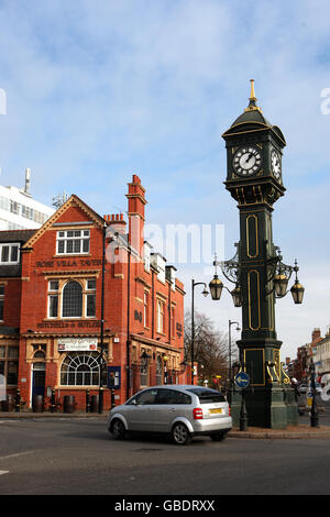 Jewelry Quarter - Birmingham. Una vista generale del Chamberlain Clock e Big PEG edificio nel quartiere dei Gioielli, Hockley, Birmingham Foto Stock