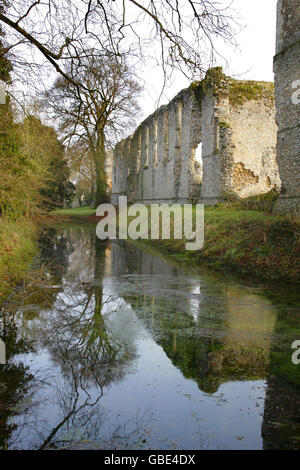 Edifici e monumenti - Vescovi Waltham - Hampshire Foto Stock