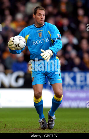 Calcio - fa Barclaycard Premiership - Wolverhampton Wanderers / Aston Villa. Thomas Sorensen, portiere di Aston Villa Foto Stock