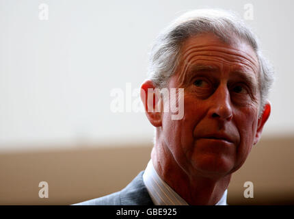 Il Principe di Galles in visita Londra Foto Stock