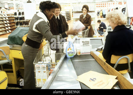 Atletica - Tessa Sanderson Foto Stock