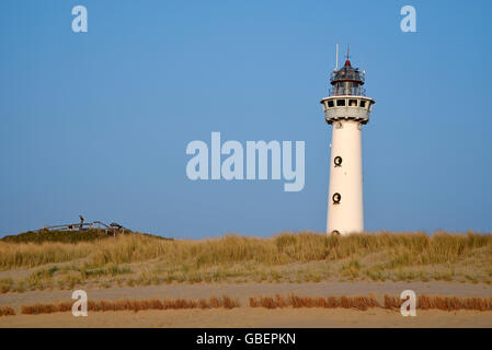 Light house, dune, Egmond aan Zee, Egmond, North Holland, Paesi Bassi / Olanda Foto Stock